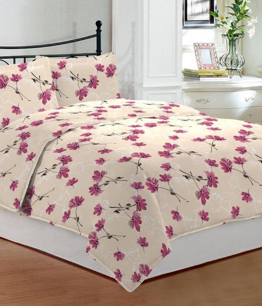 Bombay Dyeing Printed Cotton Double Bed Sheets - Buy Bombay Dyeing