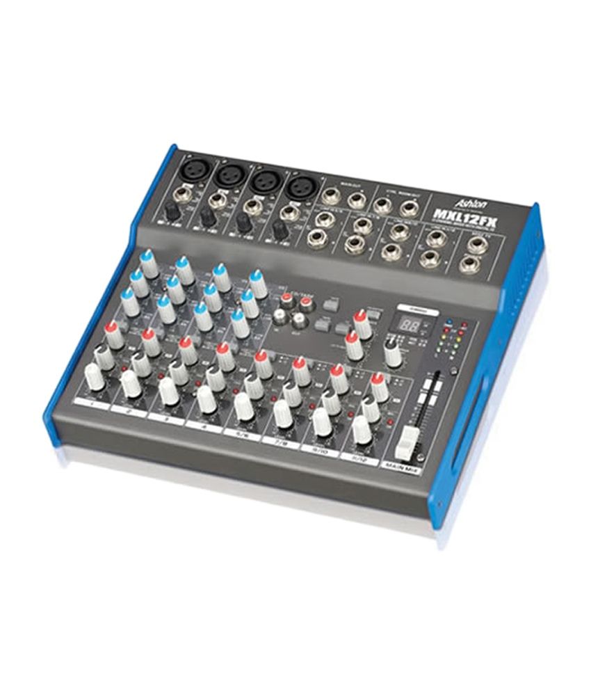 ASHTON MXL12FX 12 CHANNEL ANALOG MIXER WITH EFFECTS Buy ASHTON MXL12FX