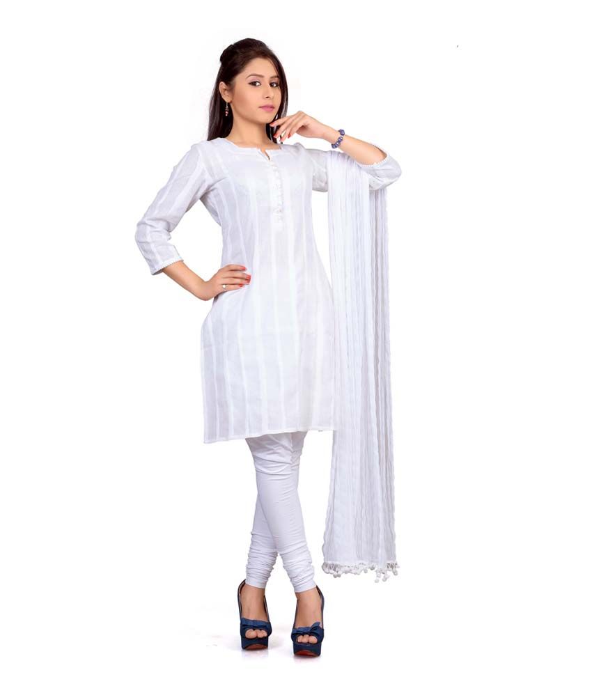 Cotton Culture White Plain Kurtis For Women Price in India Buy Cotton
