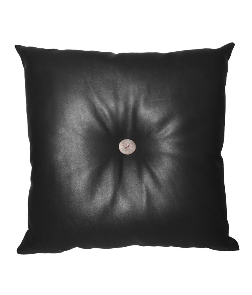 black cushion covers