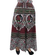 India Trendz Multicolor Cotton Printed Skirt
