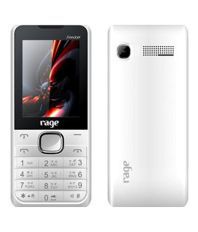 Rage Bold 2400 Mobile Phone White