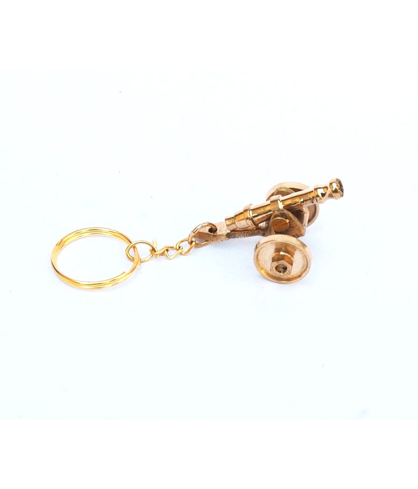 Antique Canon Brass metal Keychain Keyring Buy Online at Best Price in