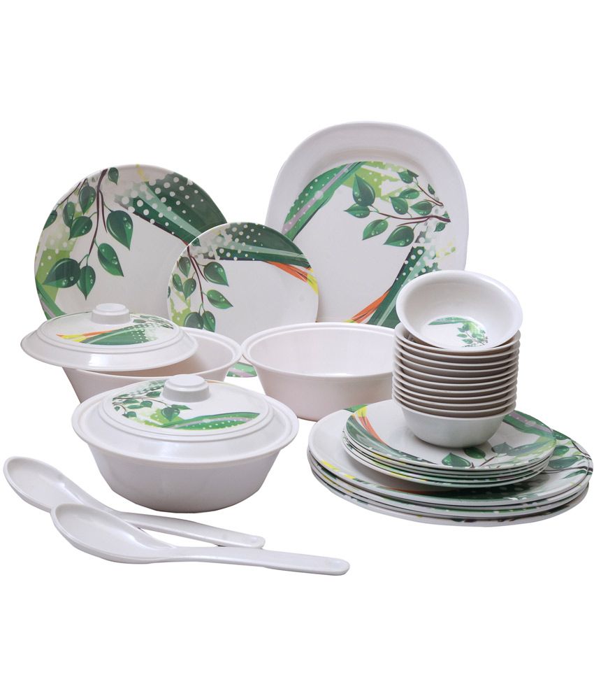 zakozee-multicolour-melamine-dinner-set-32-piece-buy-online-at-best