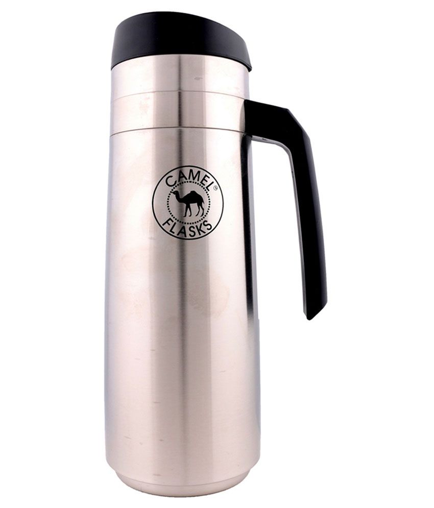 Download Camel Silver Stainless Steel Matte Finish Flask: Buy ... Yellowimages Mockups
