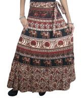 India Trendzs Cotton Printed Long Skirt