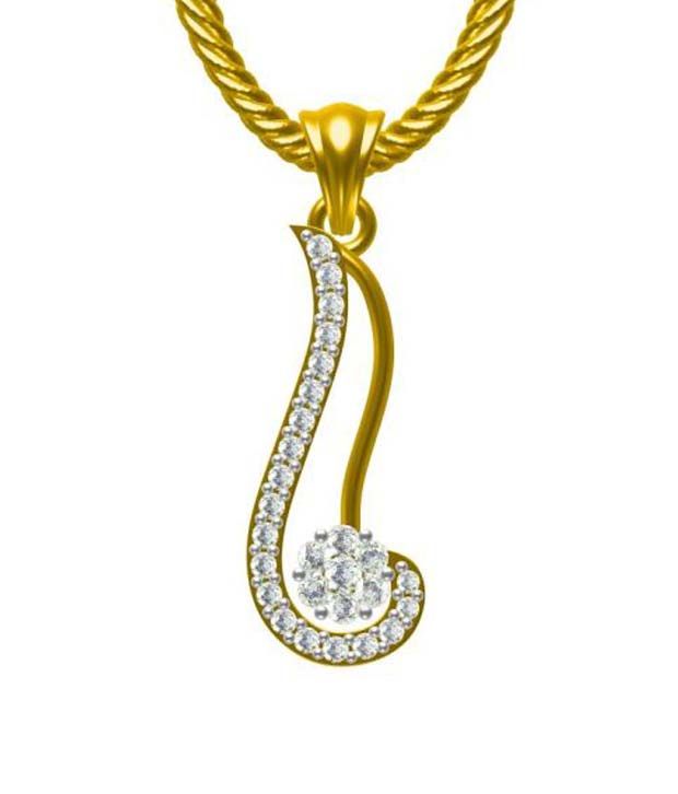 Sakshi Jewels Gold 18kt Pendant Without Chain Buy Sakshi Jewels Gold 18kt Pendant Without Chain