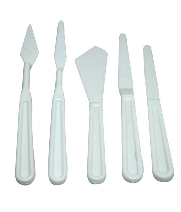 Asint Painting Small Plastic Knife Set Of 5 Small Buy Online Best