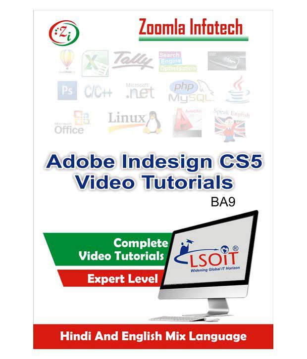 adobe indesign cs5 video tutorials by zoomla infotech (hindi