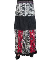 India Trendzs Multicolor Printed Cotton Long Skirt