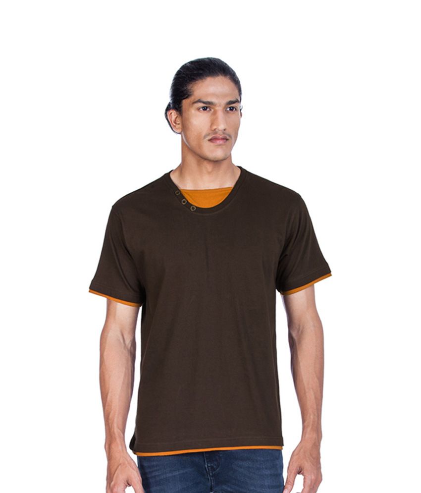 zovi chocolate brown crew neck solid t shirt buy zovi chocolate brown crew neck solid t shirt zovi chocolate brown crew neck solid t shirt buy zovi chocolate brown crew neck solid t shirt