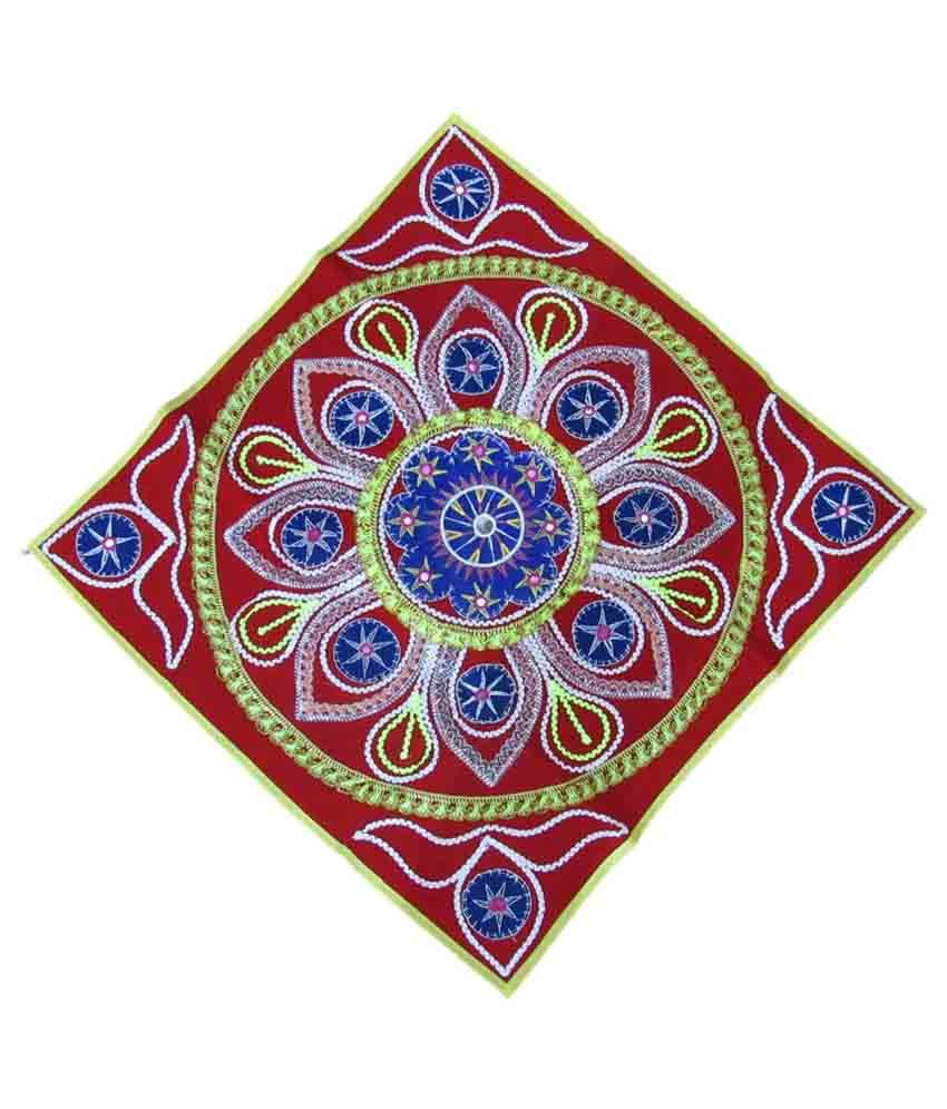 Round O Clock Orissa Handicrafts Embroidered Chandua Buy Round O Clock