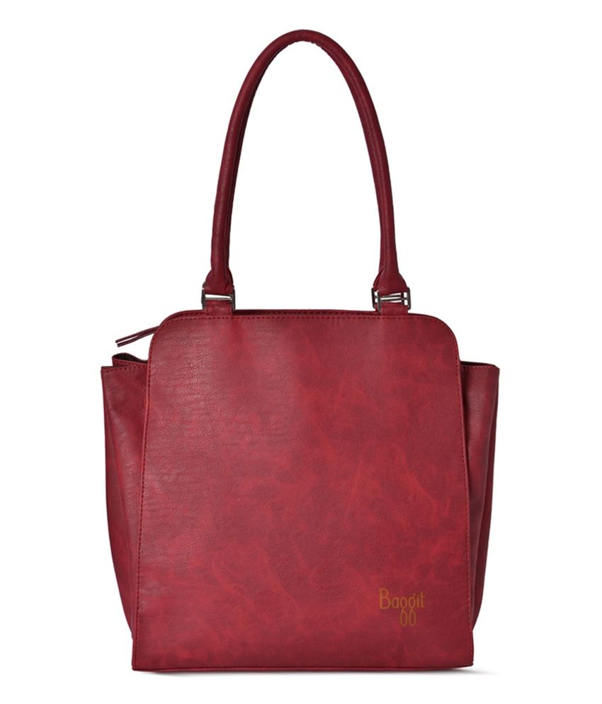 baggit red handbag