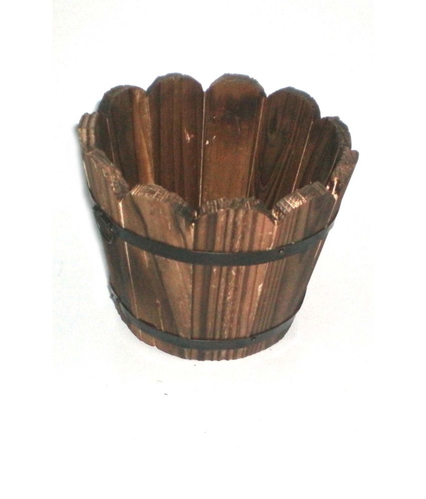 Goodwill Garden Carez Round Wooden Planter Buy Goodwill Garden Carez