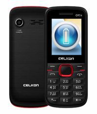 Celkon C604 (Black and Red)