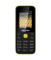 Celkon C342 Dual Sim Mobile Phone - Black & Yellow