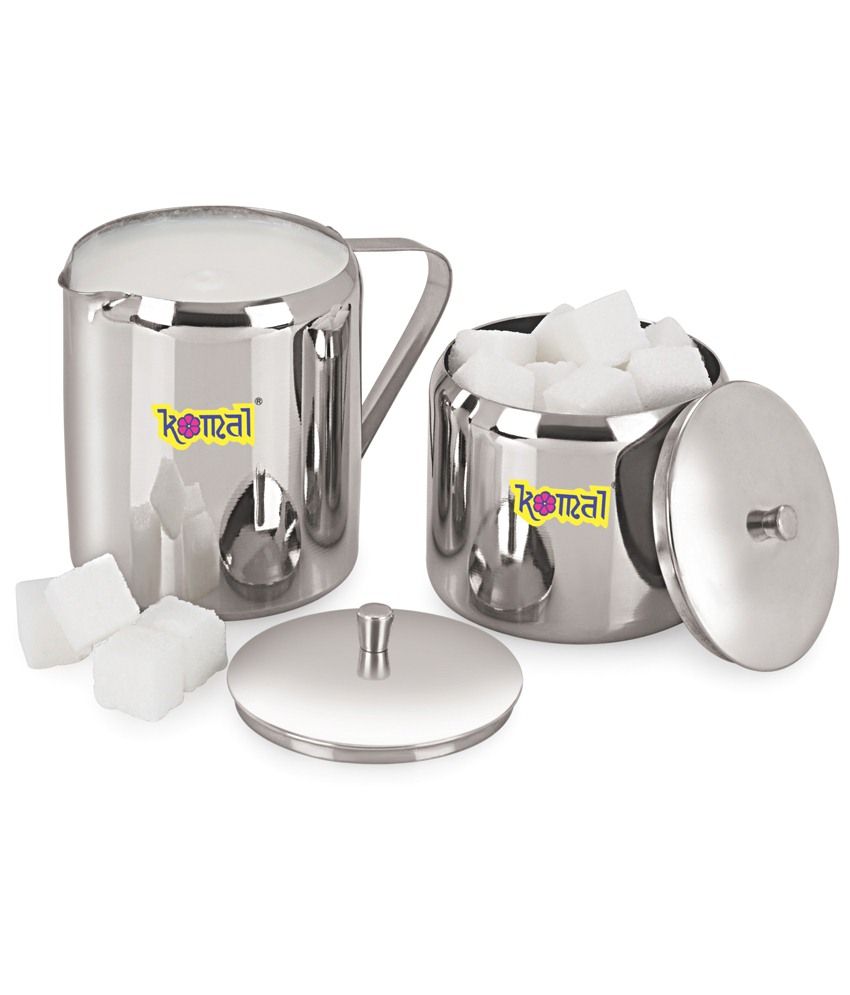 komal stainless steel milk sugar pot with lid 6 oz 170 ml buy at best price in komal stainless steel milk sugar pot with lid 6 oz 170 ml buy at best price in