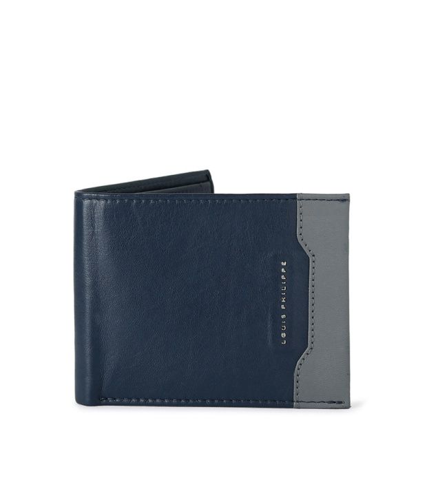 Louis Philippe Blue Casual Wallet: Buy Online at Low Price in India - Snapdeal