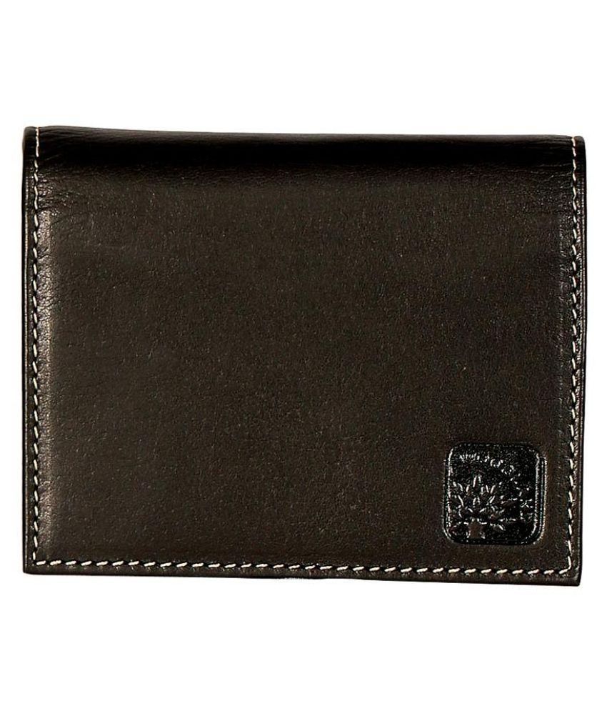 Woodland Black Leather Tri-Fold Formal Wallet for Men: Buy Online at Low Price in India - Snapdeal