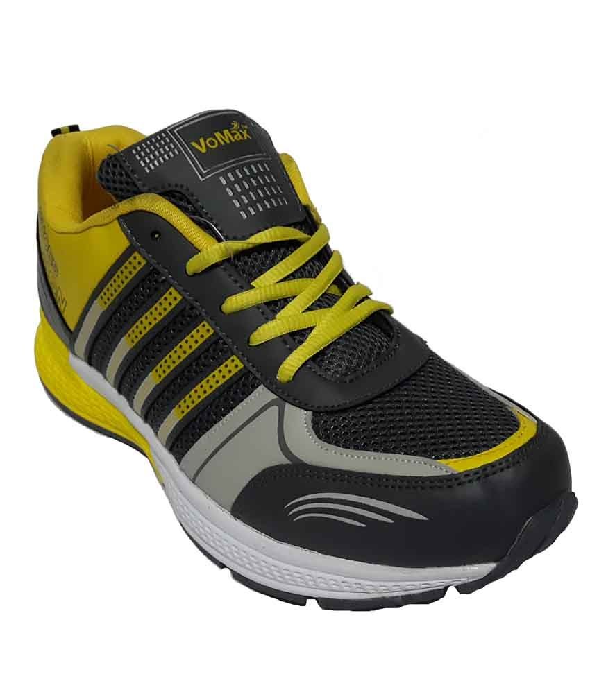 yellow sports shoes men