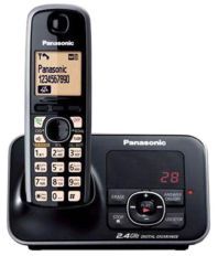 PANASONIC KX-TG3721 Cordless Landline Phone Black