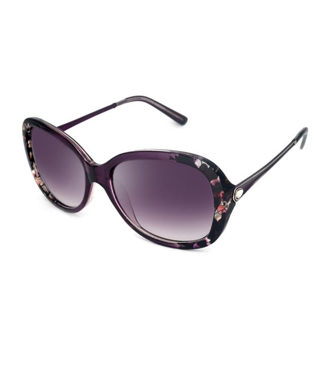 Macv Eyewear Purple Oval Sunglasses Buy Macv Eyewear Purple Oval