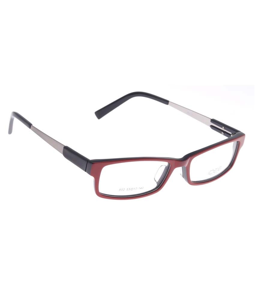Idee Red Men Rectangle Eyeglasses Buy Idee Red Men Rectangle