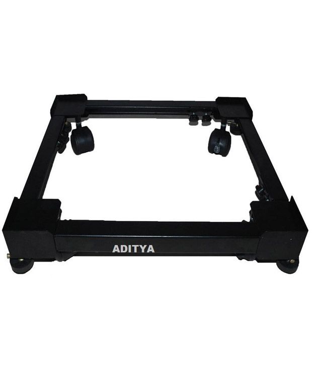 Aditya Metallic Ajustable Washing Machine Stand For Fully Automatic Top Loading Machines