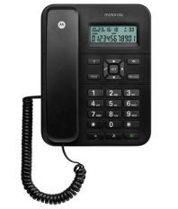 Motorola Ct202 Corded Landline Phone Black Landline Phone