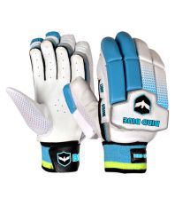 Birdblue Light Strome Batting Gloves (Men, White, Blue)