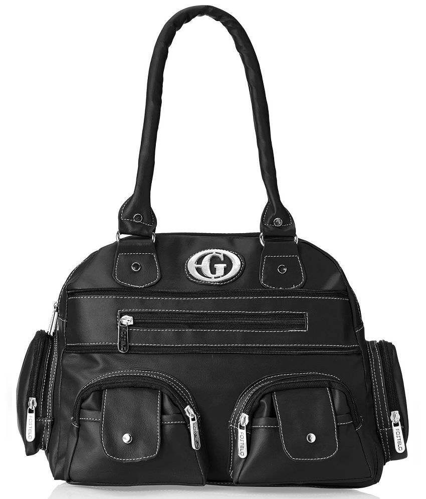 Buy Fostelo Black Designer Shoulder Bag at Best Prices in India - Snapdeal