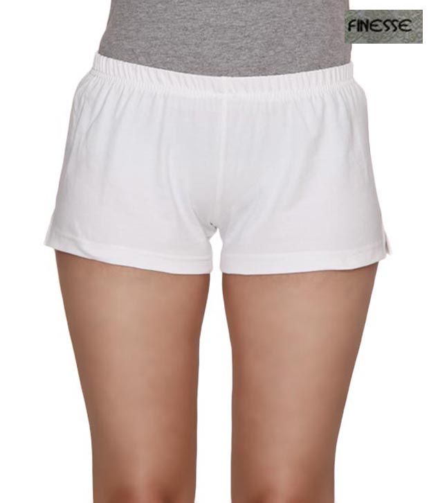 white hot pants amazon