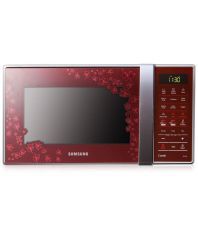 SAMSUNG 21L CE74JD-CR/XTL Convection Microwave Oven Red