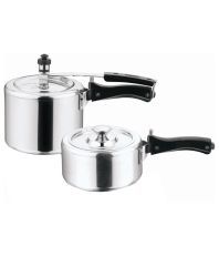 Home Zone (ISI)  Combo Of 2 Litre & 3 Litre Pressure Cookers
