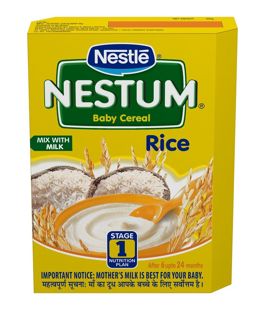 how much rice cereal for a 1 month old