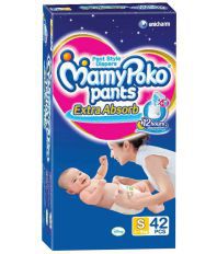 Mamy Poko Pants Extra Absorb-S (4-8 Kg)-42 Pcs