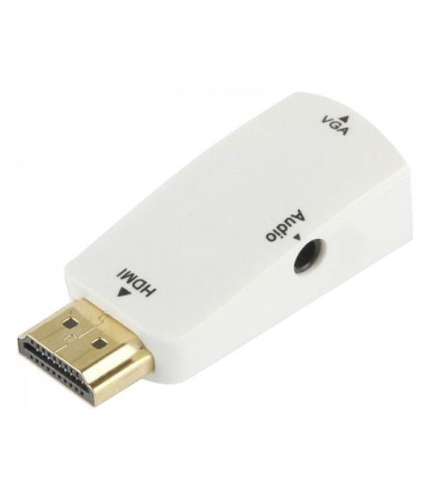 HDMI to VGA Converter With 3.5MM Audio for HDTV Monitor Projector PS3
