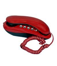 Talktel new F1 Corded Landline Phone Red
