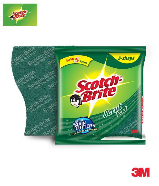 Buy ScotchBrite Scrub Pad Regular (3Pcs) on Snapdeal