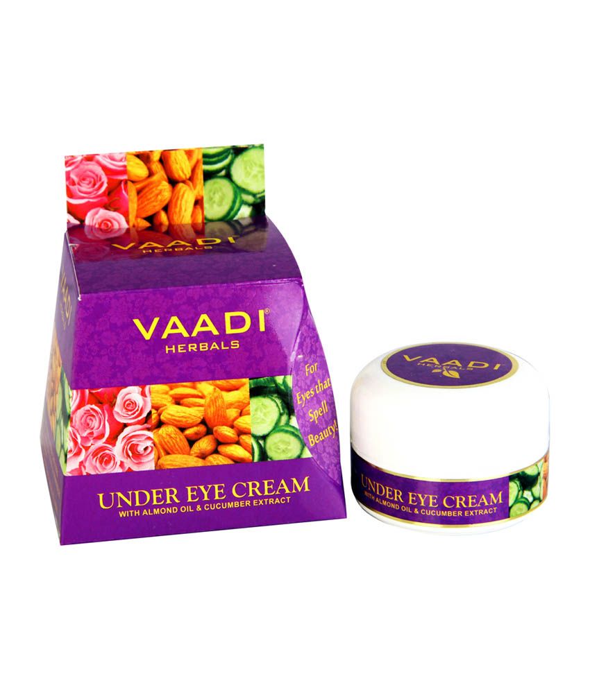 Vaadi Herbal Almond Oil and Cucumber Extract under Eye Cream Buy Vaadi