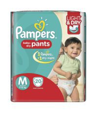 Pampers Active Baby Pants Med 20