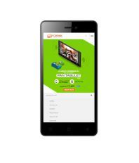 Micromax Canvas Juice 4 Q382 8GB Black 3G