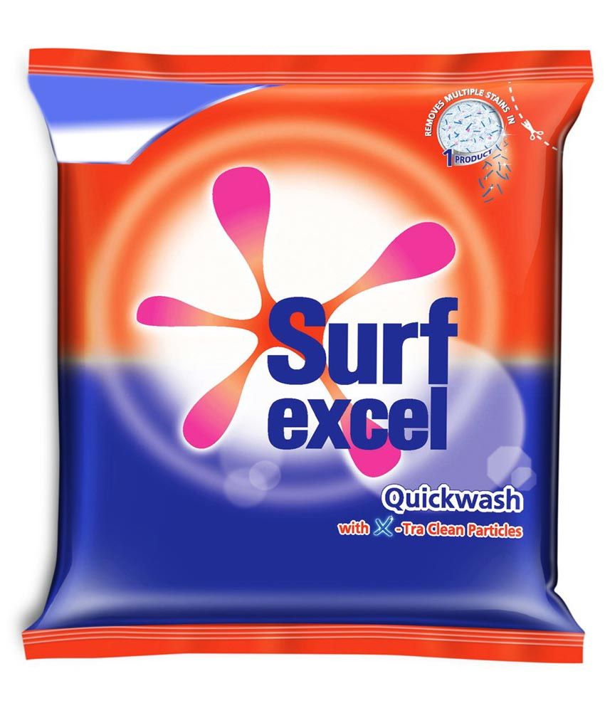 Surf Excel Quick Wash Detergent Powder 60 g Pouch Buy Surf Excel Quick