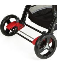 Luv Lap Baby Stroller Pram Sports Grey/Black - 18157