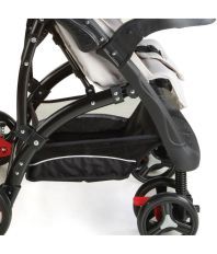 Luv Lap Baby Stroller Pram Sports Grey/Black - 18157