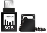 Strontium SR8GBBOTG2Z 8 GB Pen Drives Black
