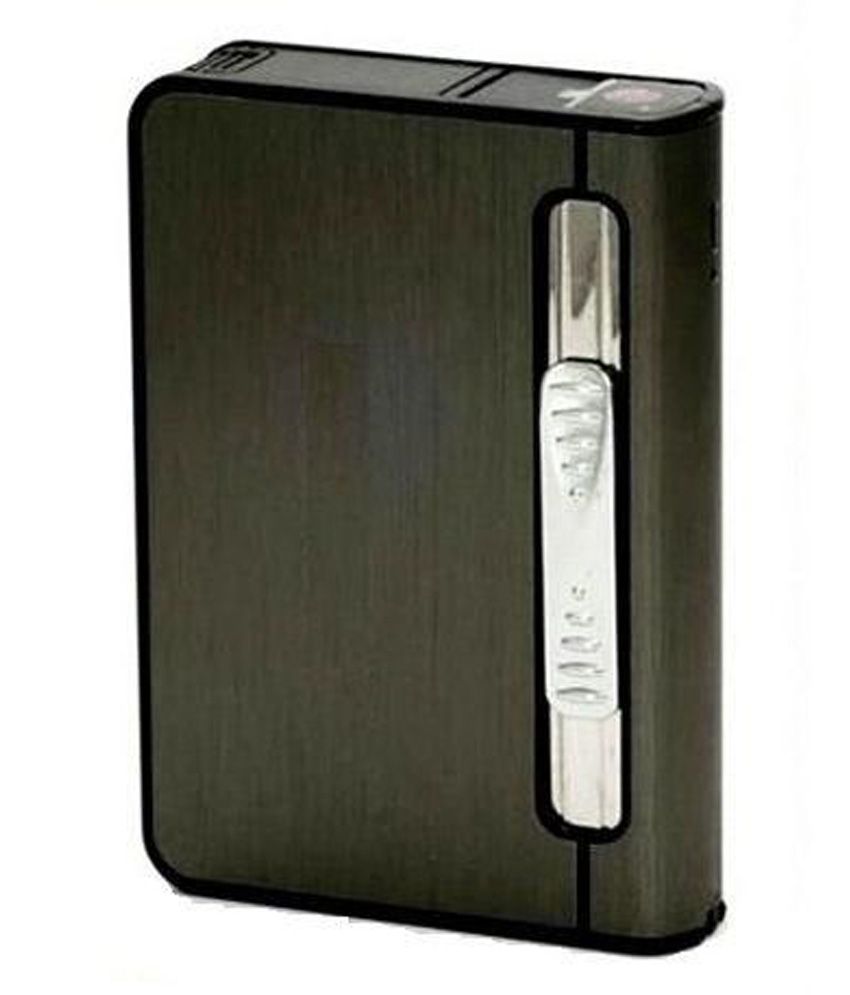 Accessoreez Black Plastic Cigarette Holder Case and
