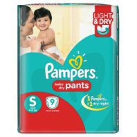 Pampers Active Baby Pants Small 9