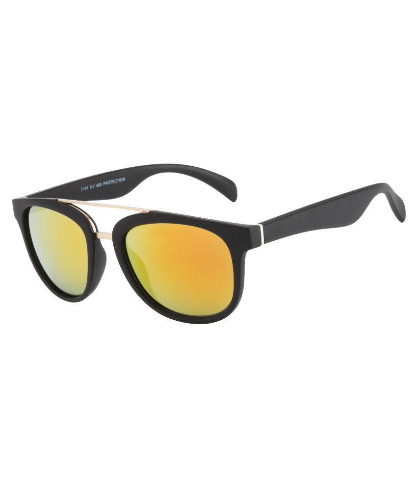 Crazy Eyez Yellow Wayfarer Sunglasses ( CE7141C5 ) Buy Crazy Eyez Yellow Wayfarer Sunglasses