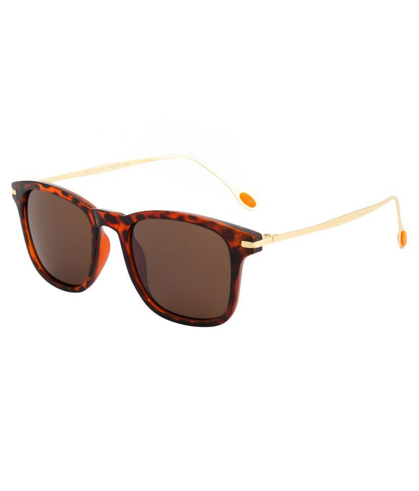 Crazy Eyez Brown Square Sunglasses ( CE9071C4 ) Buy Crazy Eyez Brown Square Sunglasses